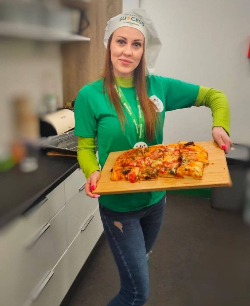 Thermomix TM7 Advisor at the demonstration in Dublin, Ireland